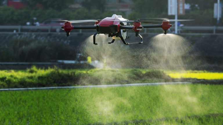 Penggunaan drone yang marak digunakan pertanian di China (Gambar : Pexel)