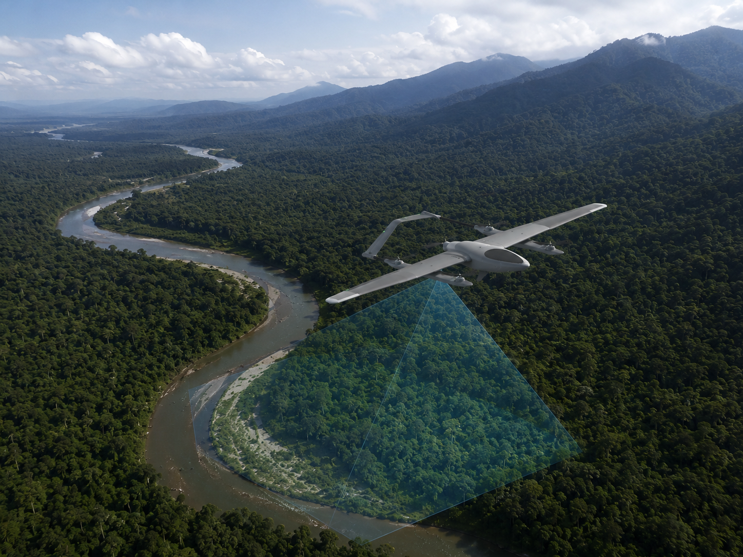 Drone Pemetaan DELTAV VTOL