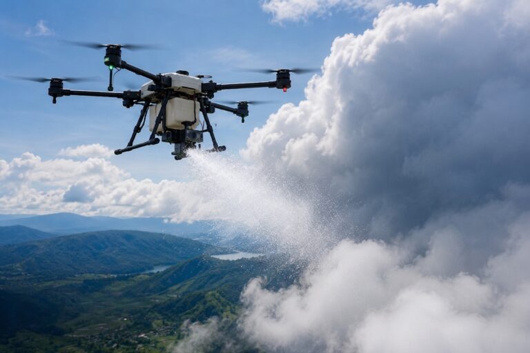 Teknologi modifikasi cuaca menggunakan drone