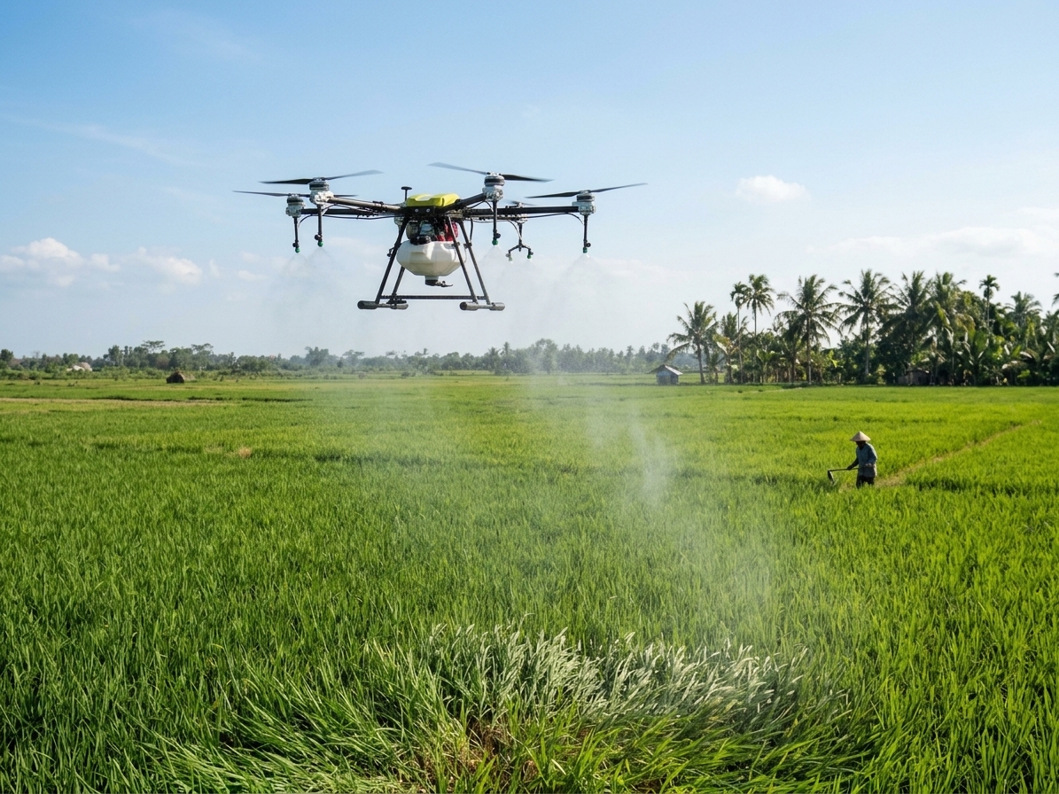Perawatan Drone Pertanian
