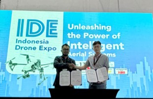 MoU dengan DAoN Korea pada event Indonesia Drone Expo - Kota Jakarta