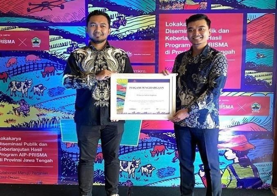 Penghargaan Program Kerja Sama BAPPENAS dan Pemerintah Australia lewat AIP PRISMA