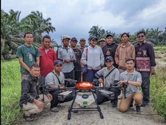 Bantuan alat mesin pertanian Bank Indonesia KPw Jambi, pendampingan bersama kelompok tani binaan