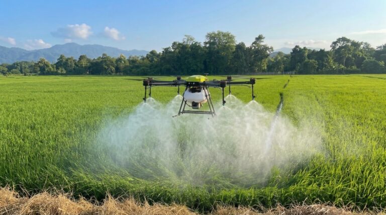 Drone pertanian untuk meningkatkan efisiensi pertanian modern di Indonesia